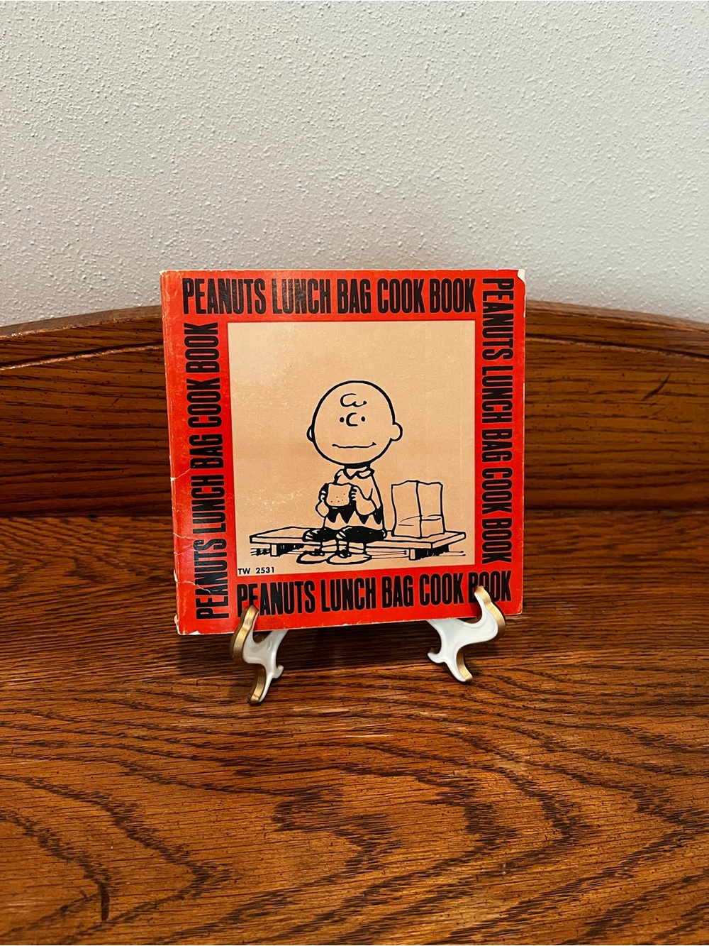 Vintage PEANUTS LUNCH BAG COOK BOOK Charles M. Schulz 1974